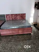 Discount upto 40% New Double bed with box starting 7740/- Emi availabl