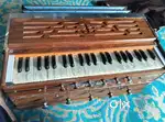 Almost new Bombaymade 2 line 3.75 octave, Bass-male Harmonium