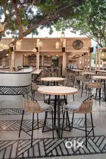 Brand New cafe tables & Chairs for Sale at factory rates