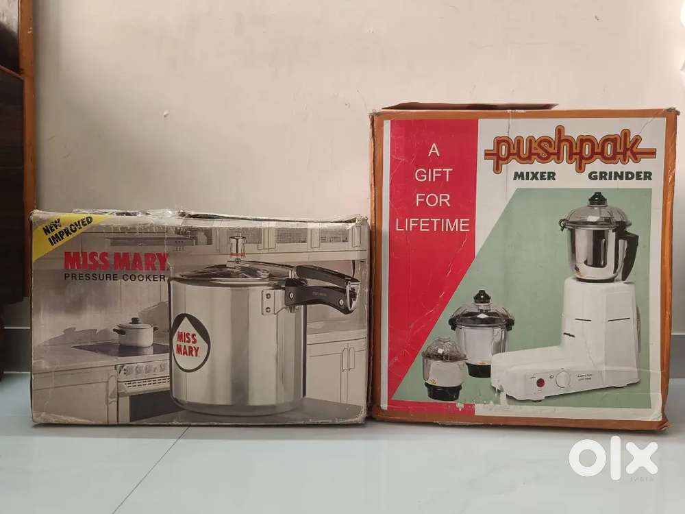 Mixer, Cooker and Iron