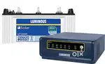 Luminous off-grid solar inverter battery system