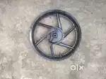 Pulsar 180 rear alloy wheel
