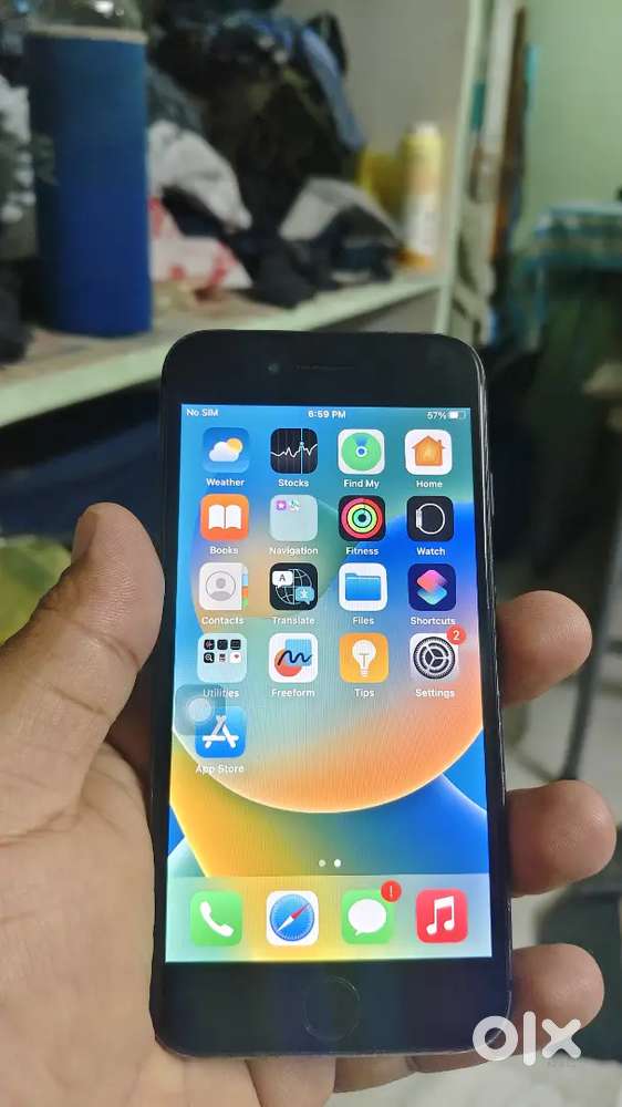 I PHONE 8 MOBILE 64 GB BACK GLASS BROKEN NORMAL CABLE UNDI