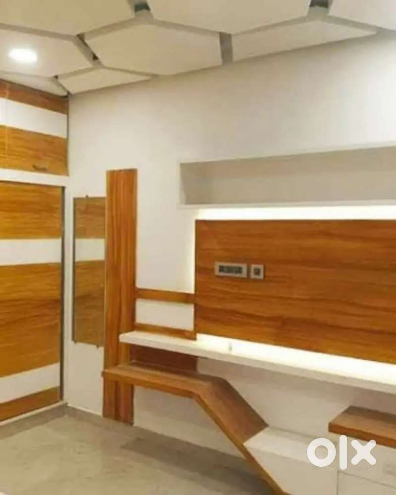 फलेट आफिस बंगलो में फर्नीचर कलरकाम पीओपी वकॅ सोल्यूशन ऐक फोन से