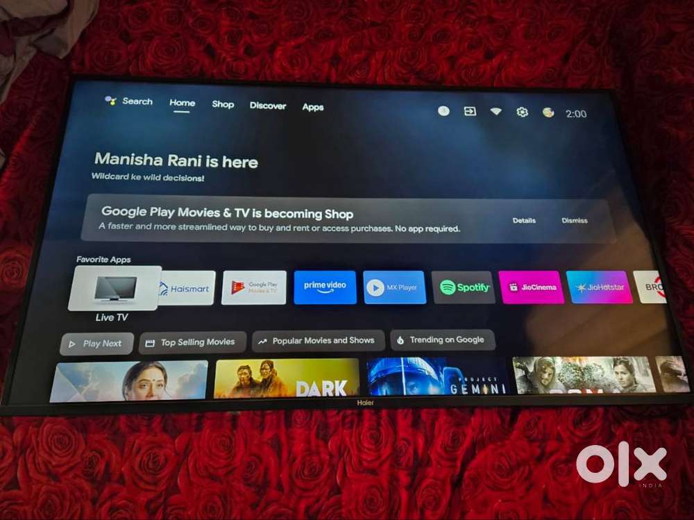 Haier LE55U6900HQGA — 55-inch 4K Google Android Smart TV