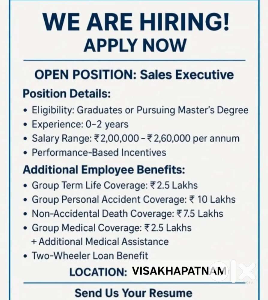 FIELD SALES EXECUTIVE