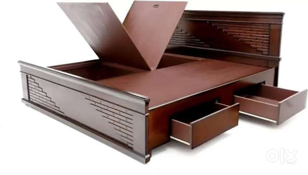 New luxury model Queen size bed with storage