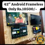 43 Inch Branded New Smart Freamless Led Tv With UHD Supported