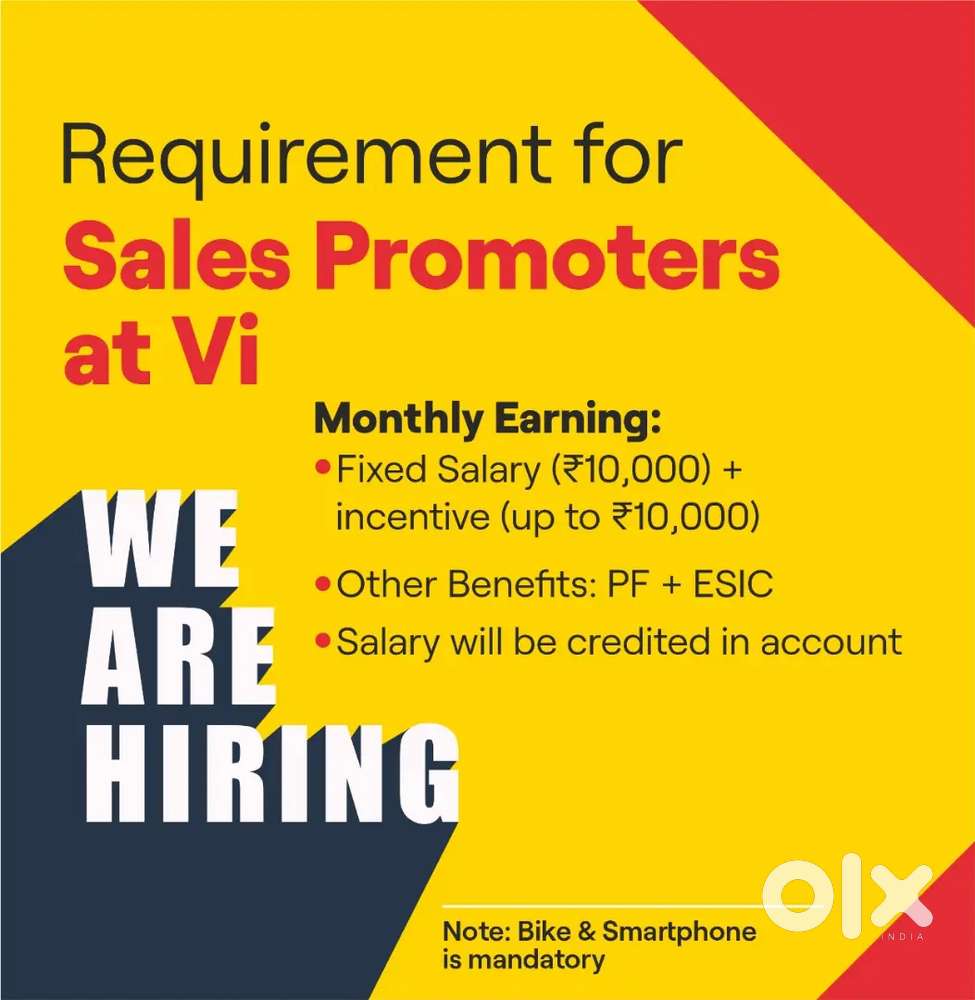 Vi Sales Pramoter Sell Sim MNP