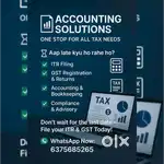 ITR filing GST RETURN FILLING E-COMMERCE AND GST REGISTRATION
