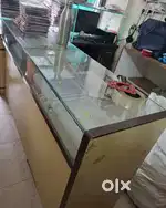 Shop counters Table with drawer of Solid Wooden
