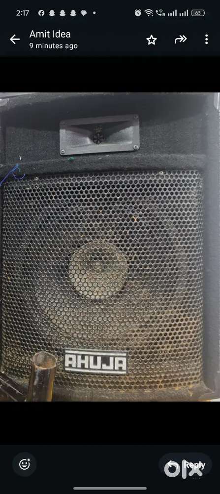 Original Ahuja 100w speakers Two piece