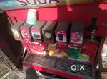 Soda machine selling