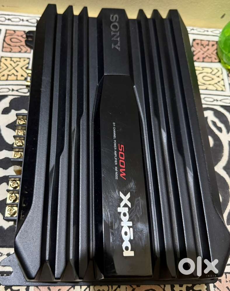 Car amplifier & sub woofer