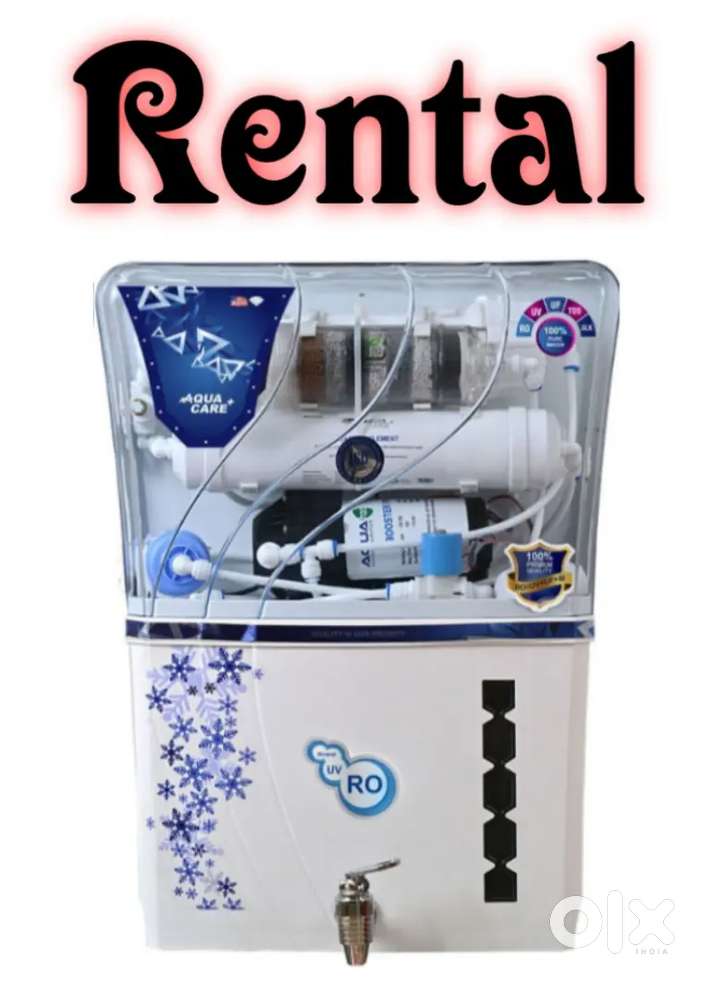 Ro water purifier available on rent