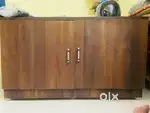 Multipurpose Wooden Storage Cabinet / Shoe Rack – Good Condition