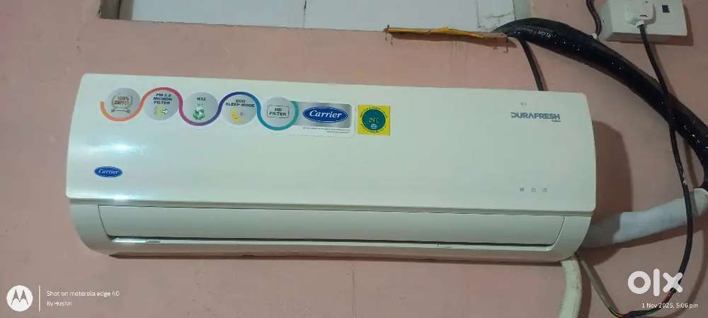 Carrier 1 ton 3 star durafresh ac in awesome condition