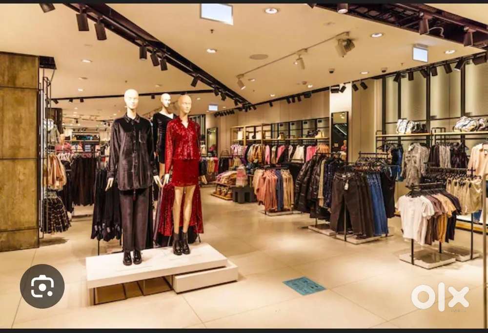 Brands garments showroom need staff sales