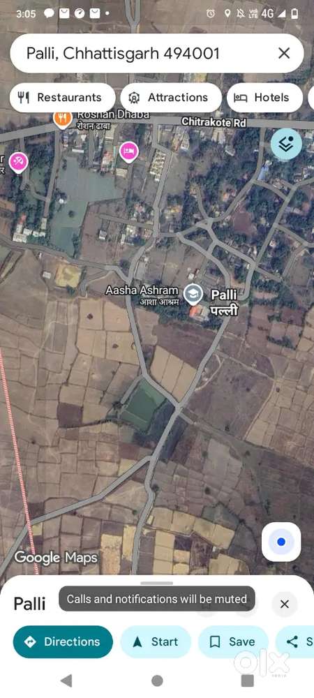 पल्ली‌ नाका बस्ती से कुछ दूरी पर प्लॉट बेचना है, डायवर्टेड प्लांट