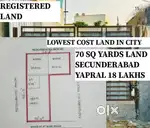 City-Land 70 squre yards SALE YAIPRAL..SECUNDERABAD lowest Rate