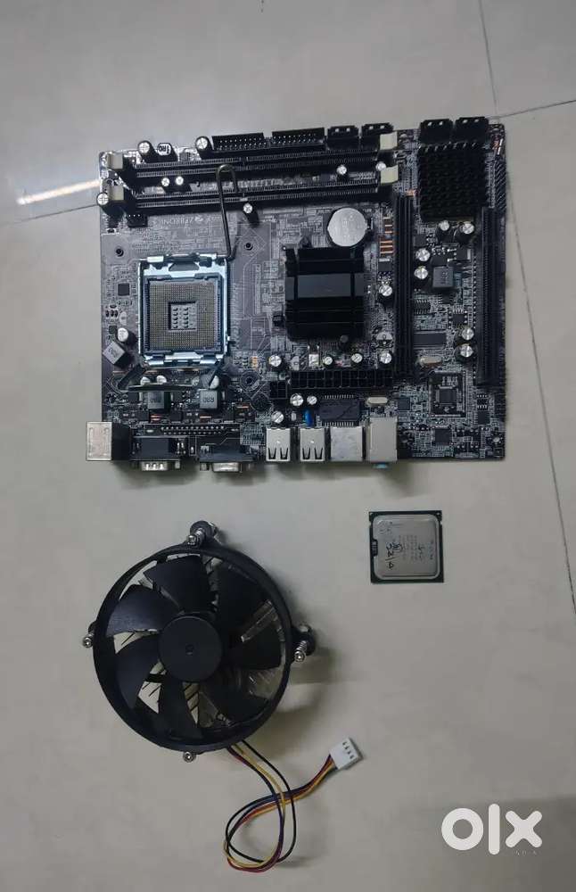 Motherboard + CPU Cooler + Processor Combo