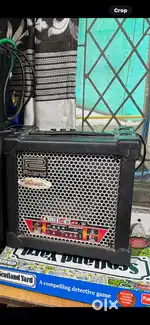 Roland amp 15 watt and Fender squier