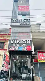 New construction building on road