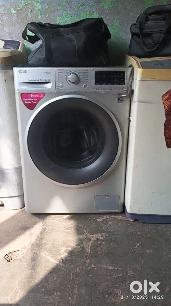 Lg front load washing machine 6.5kg