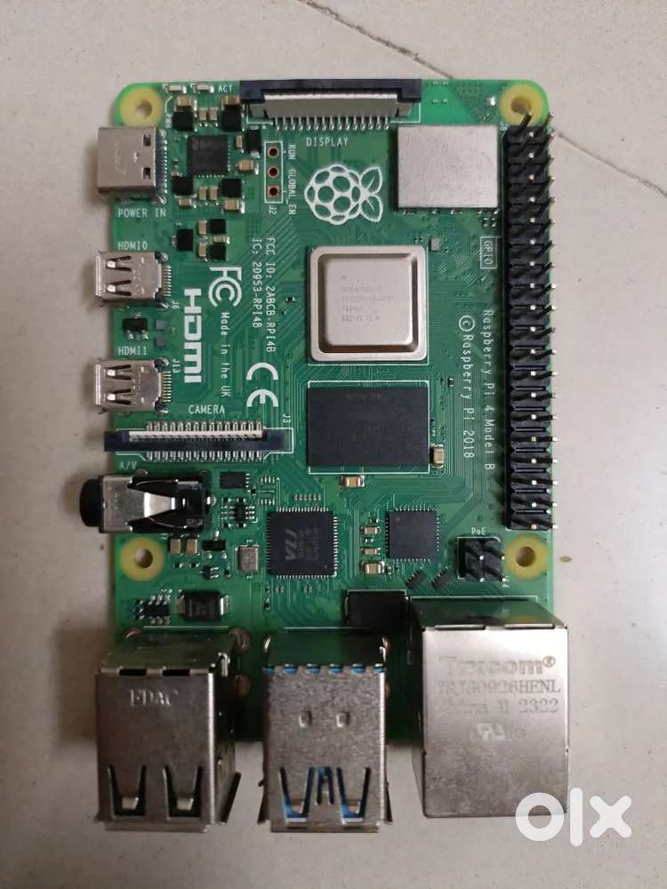 Raspberry pi 4 Model B(made in UK)-Barely used, Great condition