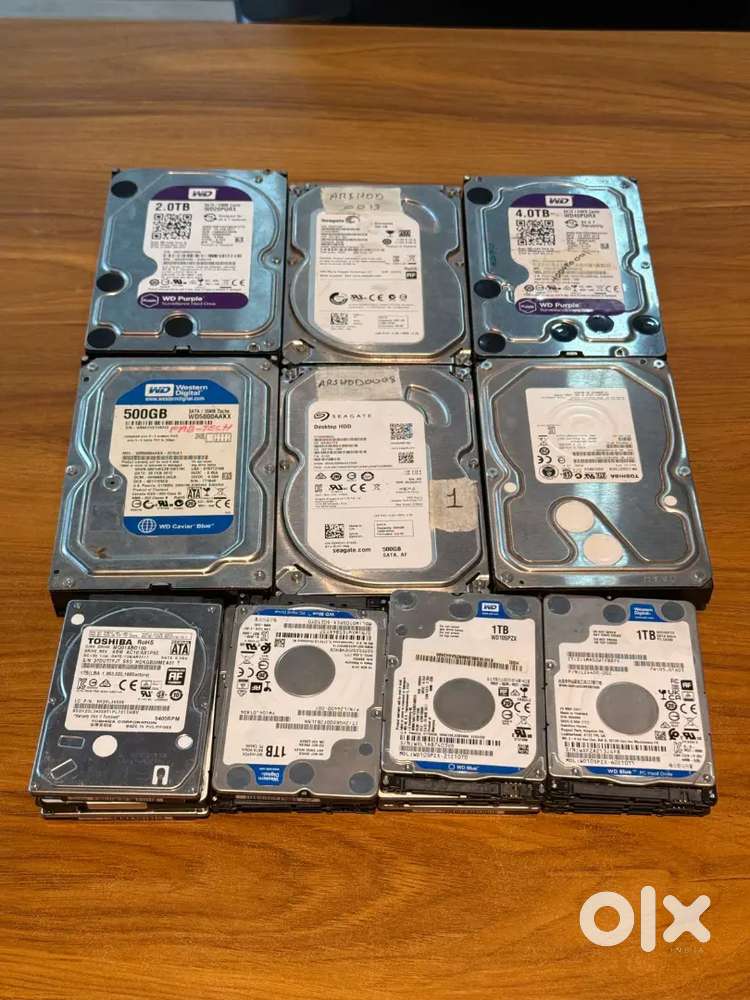 Desktop and Laptop Hard Disk- Available now