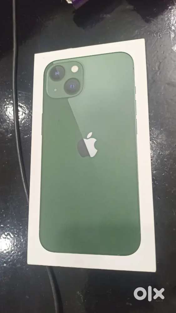Iphone13 256gb full box Green colour
