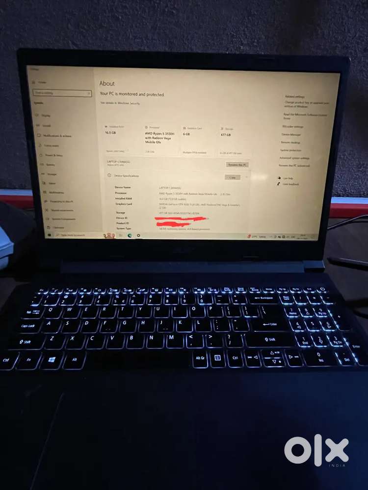 Acer aspire 7 gaming laptop