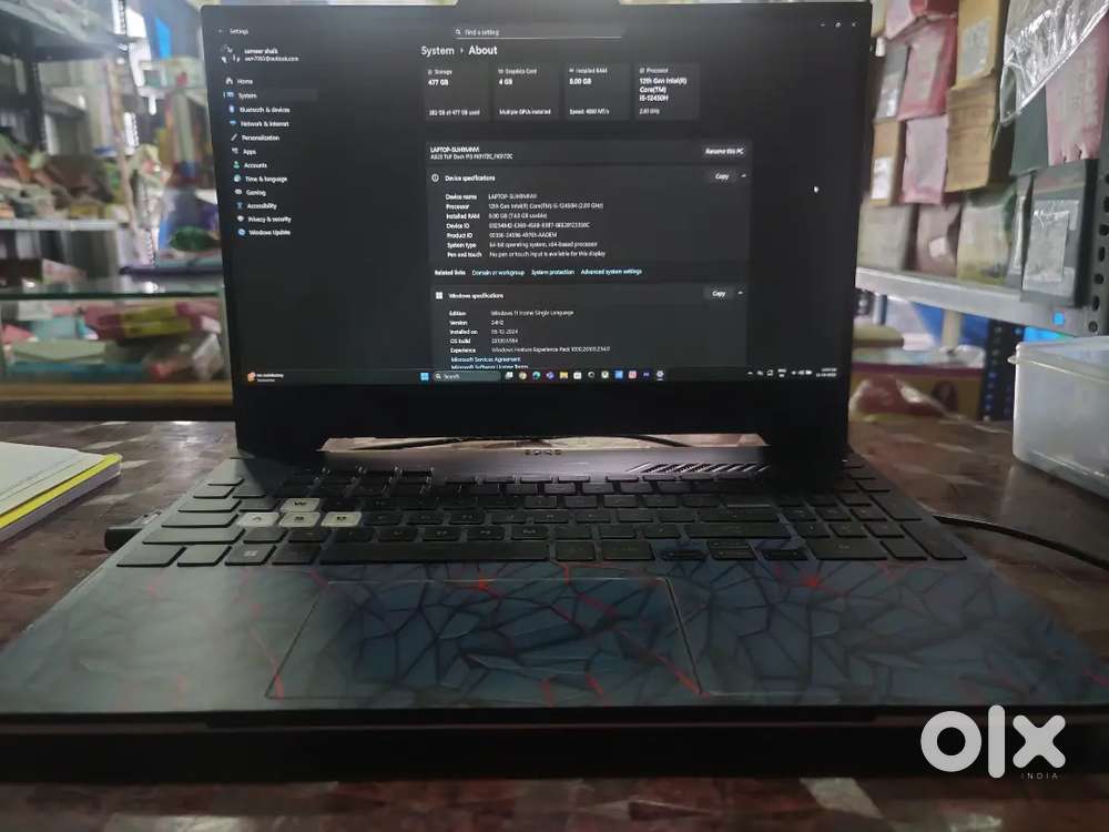 Asus tuf dash f15
