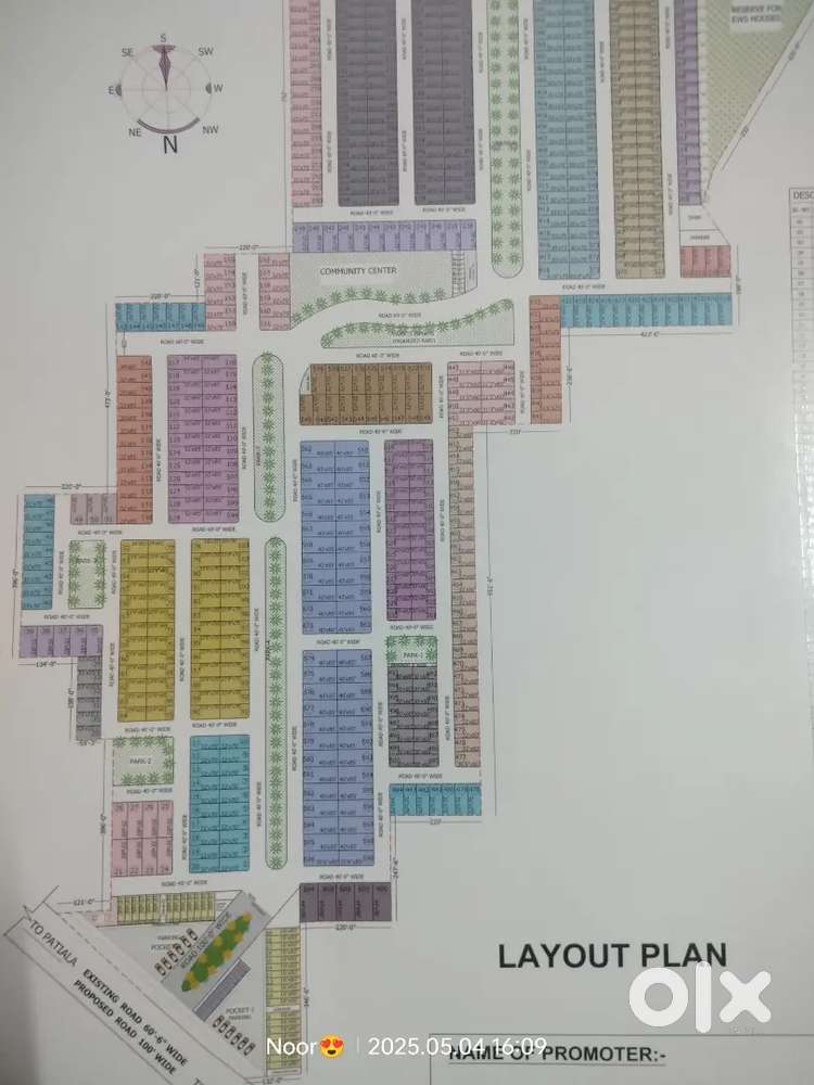 Corner & great location plot