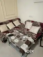 Sofa with table