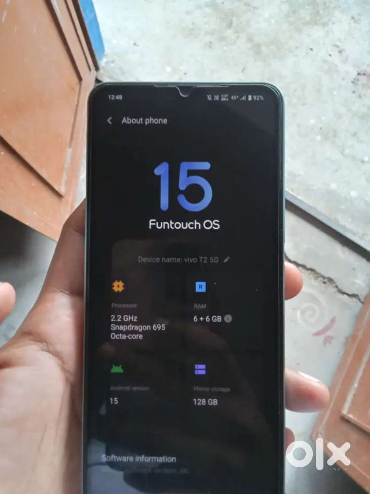Vivo t2(6+6/128gb)