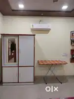 2 semifurnished rooms, hall,washrooms ,storeroom , furnished kitchen