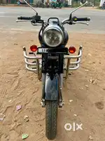Fully restored Royal Enfield classic 350 cc black color 2015 model