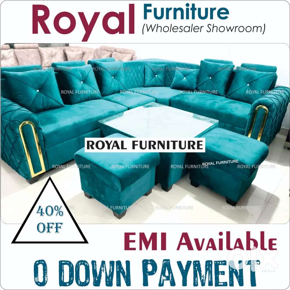 Sofa L Corner Set Wholesale Prices Zero Down Payment EMI