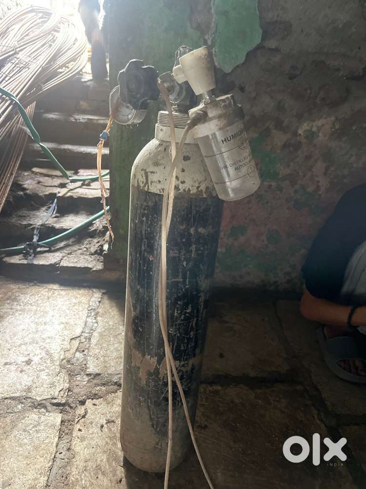 Empty Oxygen Gas Clynder