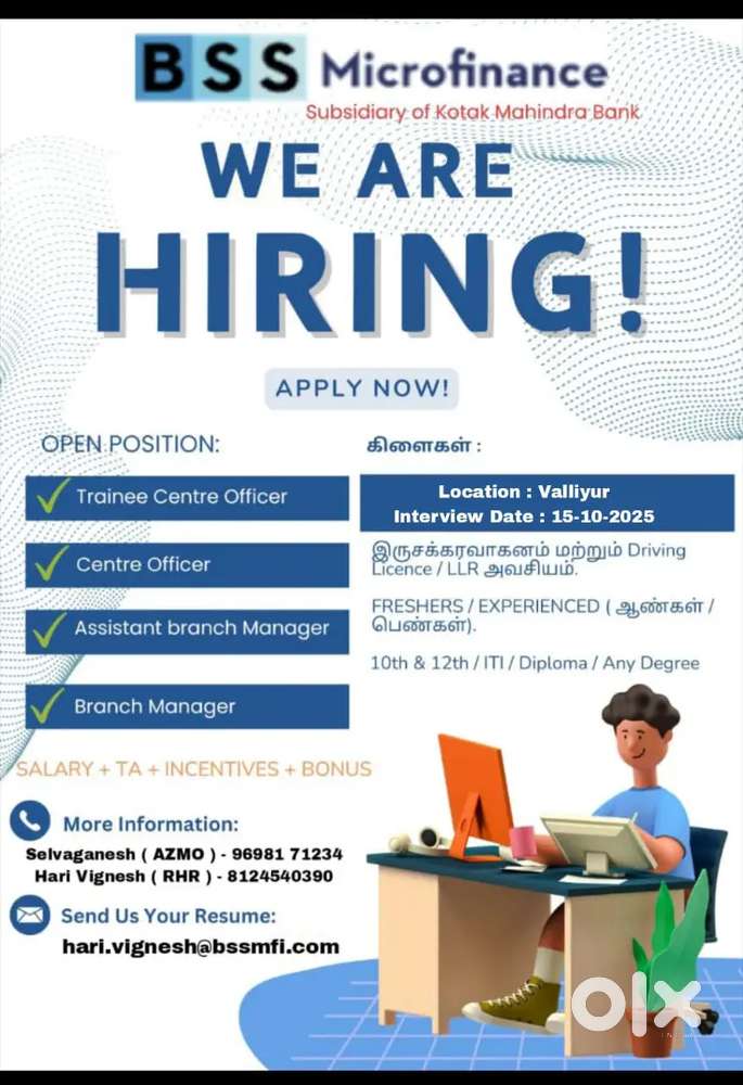 BSS Microfinance Ltd Nagercoil