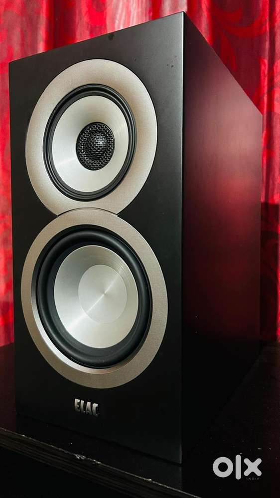 ELAC UNI-FI BS U5 Slim Black Loudspeaker ( 3 way, Wired 46-25000 Hz)