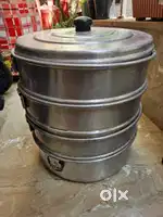 Momo's steamer, Mudde set, and Large Dustbin - Fix Price
