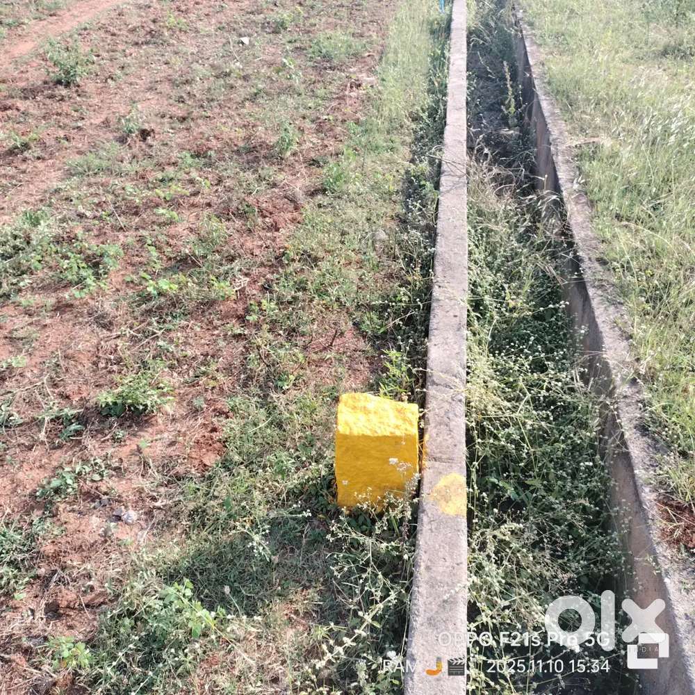 East and North two sides road facing 30feet road with development