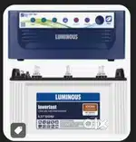 Inverter and battery luminous