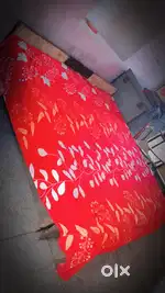 Bed with center table for sale