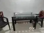 Shi kdishan sofa km bed 8000 daynig table 2 chair 3 thousand