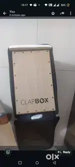 Clapbox and acoustic guitar