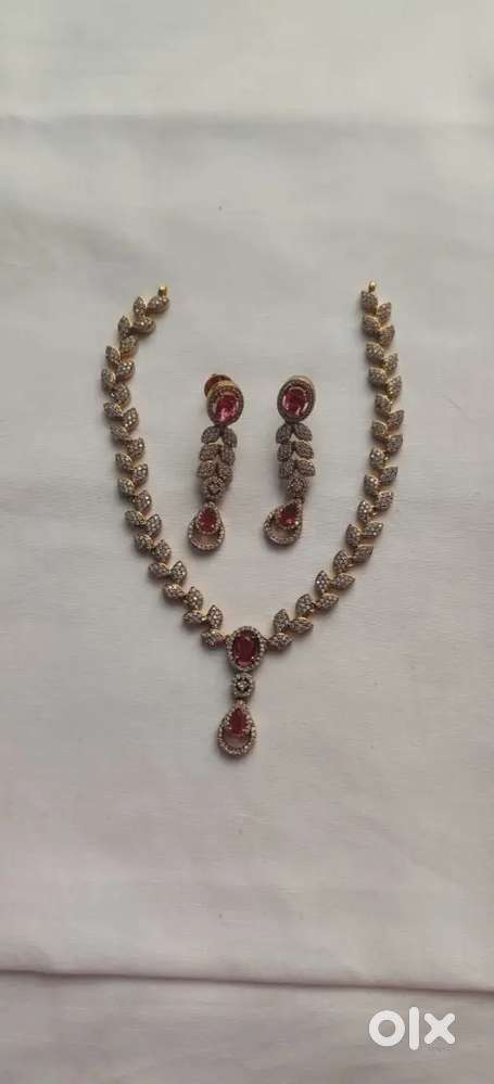 One gram gold necklace set