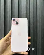 iPhone 15 pink colour with bill box under warranty
